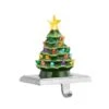 Green Tree Illuminated Stocking Hanger -Michaels X-Mas Decor D657834S 1