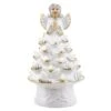 8" Nostalgic Ceramic Angel Tree 2 8" Nostalgic Ceramic Angel Tree -Michaels X-Mas Decor D657839S 1