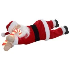 19.5" Lighted Sleeping Santa 14 19.5" Lighted Sleeping Santa -Michaels X-Mas Decor D657868S 4