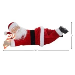 19.5" Lighted Sleeping Santa 17 19.5" Lighted Sleeping Santa -Michaels X-Mas Decor D657868S 7