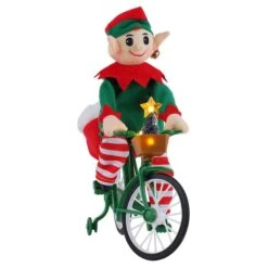 11.5" Elf Cycler -Michaels X-Mas Decor D657869S 2