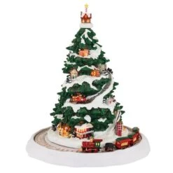 17.5" Lighted Winter Wonderland Christmas Eve Express -Michaels X-Mas Decor D657870S 1 1