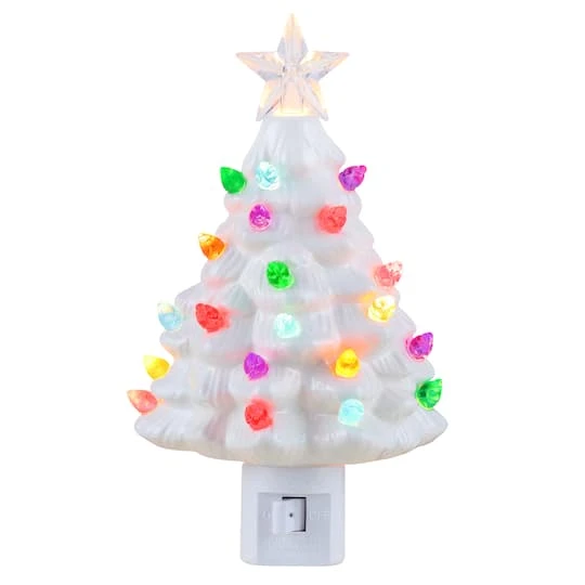 White Nostalgic Tree Nightlight 3 White Nostalgic Tree Nightlight