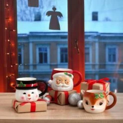 16oz. Santa Mug 9 16oz. Santa Mug -Michaels X-Mas Decor D657890S 3