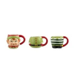 12oz. Elf Stacking Mug Set -Michaels X-Mas Decor D657899S 2