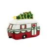 10" Lighted Camper Cookie Jar