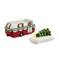 10" Lighted Camper Cookie Jar -Michaels X-Mas Decor D657901S 2