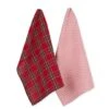 DII® Vintage Tartan Dishtowel Set
