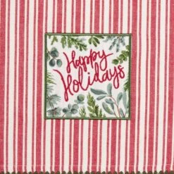 DII® Happy Holidays Dishtowel Set -Michaels X-Mas Decor D658341S 4