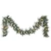 9ft. Pre-Lit LED Glittery Garland -Michaels X-Mas Decor D659571S 1