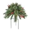 18" Pre-Lit LED Cashmere Branch Urn Filler -Michaels X-Mas Decor D659673S 1