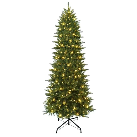 10ft. Pre-Lit Fraser Fir Artificial Christmas Tree, Color Select LED Lights 4 10ft. Pre-Lit Fraser Fir Artificial Christmas Tree, Color Select LED Lights - Image 2