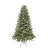 7.5ft. Pre-Lit Monterey Spruce Artificial Christmas Tree, Clear Incandescent Lights -Michaels X-Mas Decor D659691S 1