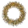 5ft. Pre-Lit Glittery Wreath -Michaels X-Mas Decor D659732S 1