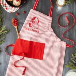 DII® Santa Believe Chef Apron -Michaels X-Mas Decor D659888S 5