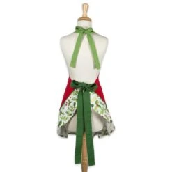 DII® Merry Kissmas Ruffle Apron 12 DII® Merry Kissmas Ruffle Apron -Michaels X-Mas Decor D659918S 4