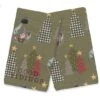 Good Tidings Green Tree & Globe Pattern Tea Towel Set 1 Good Tidings Green Tree & Globe Pattern Tea Towel Set -Michaels X-Mas Decor D662395S 1