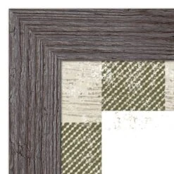 Green Buffalo Check Holiday Phrases Print In Western Gray Frame 8 Green Buffalo Check Holiday Phrases Print In Western Gray Frame -Michaels X-Mas Decor D662566S 3