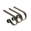 Original MantleClip® Holly Antique Brass Stocking Holders, 3ct.