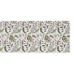 DII® 72" Holiday Sprigs Printed Table Runner 10 DII® 72" Holiday Sprigs Printed Table Runner -Michaels X-Mas Decor D666769S 2