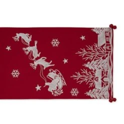 DII® 70" Santa's Sleigh Embroidered Table Runner -Michaels X-Mas Decor D666773S 2