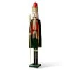 Glitzhome® 3.5ft. Wooden Christmas King Nutcracker 1 Glitzhome® 3.5ft. Wooden Christmas King Nutcracker -Michaels X-Mas Decor D670510S 1