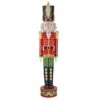 Haute Decor 4ft. Red & Green Christmas Nutcracker 2 Haute Decor 4ft. Red & Green Christmas Nutcracker -Michaels X-Mas Decor D671926S 1
