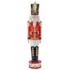 Haute Decor 3ft. Red & Black Christmas Nutcracker -Michaels X-Mas Decor D671927S 2