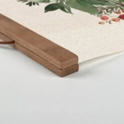 Vintage Santa Teak Hanging Canvas 8 Vintage Santa Teak Hanging Canvas -Michaels X-Mas Decor D673226S 2