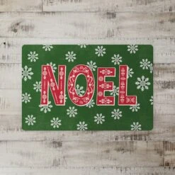 Scandinavian Noel Floor Mat -Michaels X-Mas Decor D673245S 2