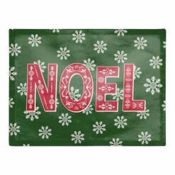 Scandinavian Noel Cotton Twill Placemat 6 Scandinavian Noel Cotton Twill Placemat -Michaels X-Mas Decor D673263S 1 1