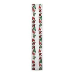 72'' Gnome Pattern Cotton Twill Runner 9 72'' Gnome Pattern Cotton Twill Runner -Michaels X-Mas Decor D673273S 3