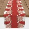 90'' Reindeer Pals Cotton Twill Runner 1 90'' Reindeer Pals Cotton Twill Runner -Michaels X-Mas Decor D673280S 1