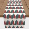90'' Christmas Tree Trio Cotton Twill Runner 2 90'' Christmas Tree Trio Cotton Twill Runner -Michaels X-Mas Decor D673282S 1