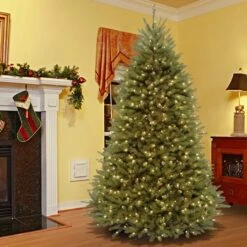 7.5ft. Pre-Lit Dunhill® Fir Artificial Christmas Tree, Clear Lights 11 7.5ft. Pre-Lit Dunhill® Fir Artificial Christmas Tree, Clear Lights -Michaels X-Mas Decor D674379S 2
