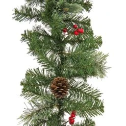 9ft. Evergreen & Cashmere Tips Garland -Michaels X-Mas Decor D675906S 3