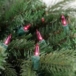Northlight 100ct. Mini Christmas String Lights With Green Wire Pink 24 Northlight 100ct. Mini Christmas String Lights With Green Wire Pink -Michaels X-Mas Decor D676205S 14