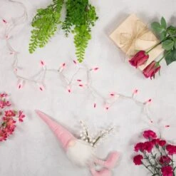 Northlight 50ct. Mini Christmas String Lights With White Wire Pink -Michaels X-Mas Decor D676206S 13