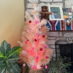 Northlight 50ct. Mini Christmas String Lights With White Wire Pink -Michaels X-Mas Decor D676206S 14