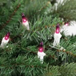 Northlight 50ct. Mini Christmas String Lights With White Wire Purple -Michaels X-Mas Decor D676209S 13