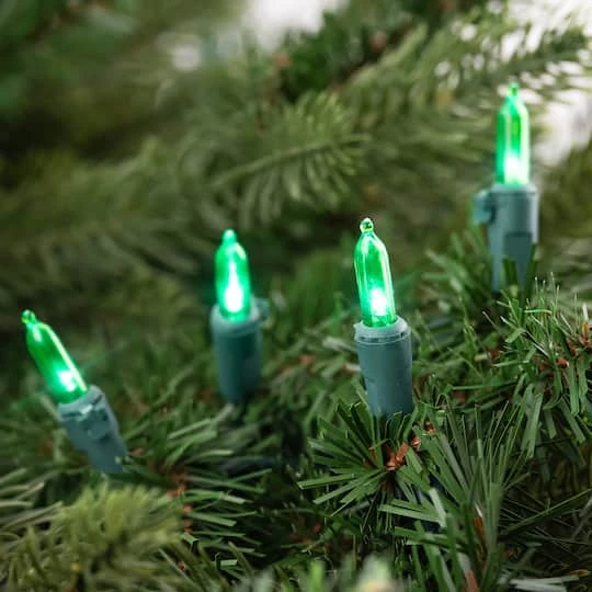 Northlight 50ct. LED Mini Christmas String Lights With Green Wire 12 Northlight 50ct. LED Mini Christmas String Lights With Green Wire - Image 10