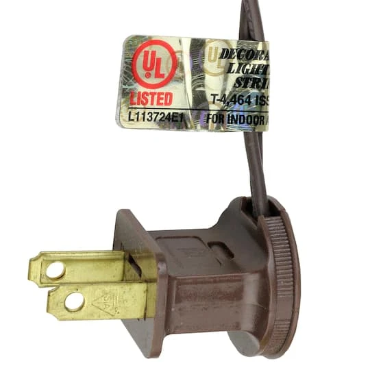 Northlight 35ct. White LED Mini Christmas Lights Set With Brown Wire 5 Northlight 35ct. White LED Mini Christmas Lights Set With Brown Wire - Image 3