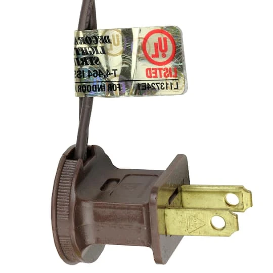 Northlight 35ct. White LED Mini Christmas Lights Set With Brown Wire 6 Northlight 35ct. White LED Mini Christmas Lights Set With Brown Wire - Image 4