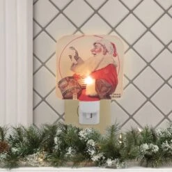 Northlight 6" Norman Rockwell 'A Drum For Tommy' Glass Christmas Night Light 8 Northlight 6" Norman Rockwell 'A Drum For Tommy' Glass Christmas Night Light -Michaels X-Mas Decor D676228S 2