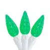 Northlight 70ct. Green Faceted LED C6 Christmas Light Set -Michaels X-Mas Decor D676248S 1