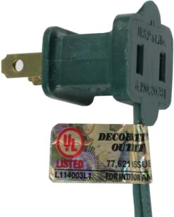 Northlight 25ct. C9 Christmas String Lights With Green Wire Blue -Michaels X-Mas Decor D676250S 2