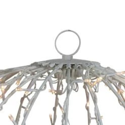 Northlight 23'' Warm White LED Lighted Christmas Hanging Ball Decoration -Michaels X-Mas Decor D676265S 4