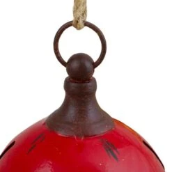Northlight 7" Red Metal Jingle Bell Hanging Christmas Decoration 22 Northlight 7" Red Metal Jingle Bell Hanging Christmas Decoration -Michaels X-Mas Decor D676279S 14