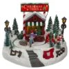 Northlight 9" Lighted & Animated Christmas Tree Farm Winter Scene With Moving Cars -Michaels X-Mas Decor D676282S 1