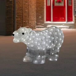 Northlight 28" Lighted Commercial Grade Acrylic Polar Bear Christmas Display Decoration 17 Northlight 28" Lighted Commercial Grade Acrylic Polar Bear Christmas Display Decoration -Michaels X-Mas Decor D676285S 12
